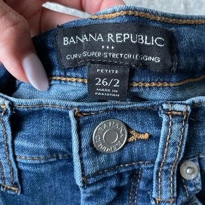 Banana Republic Factory petite skinny jeans size 26